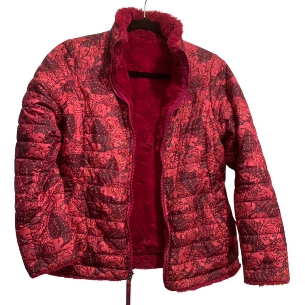 Girls NorthFace Butterfly Coat